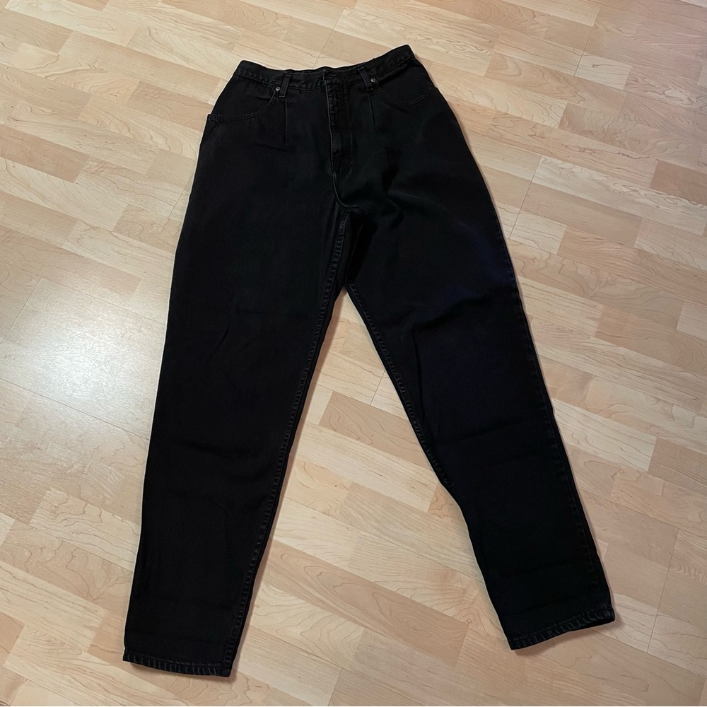 Vintage Eddie Bauer denim black jeans